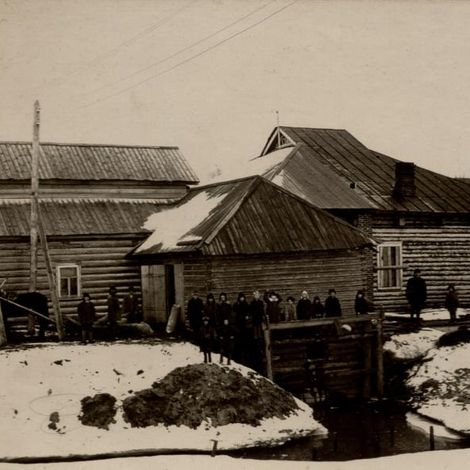 Бывшая мельница в селе Сеготь, 1925 год.