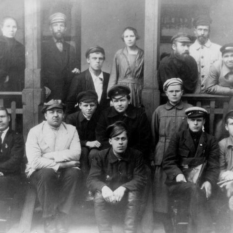 Расширенный пленум фабричного комитета фабрики Пучежа. 1922 год