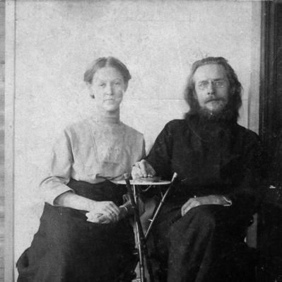Чета Рождественских Николай Николаевич и Анна Алексеевна, 1910 г.