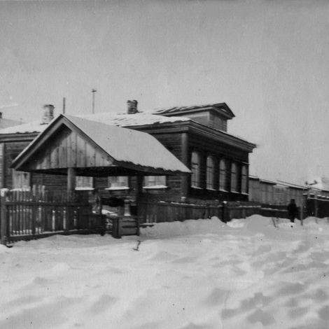 Зима 1959-1960 г.г. 1-й Заводской переулок