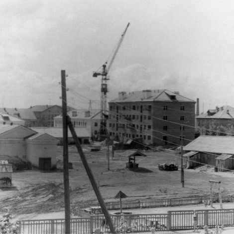 Строительство 35-го квартала 1960-е