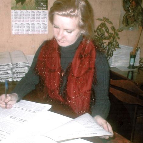 Марина Александровна Кочнева, бывший корректор. Сегодня - корреспондент газеты "Пучежские вести".
